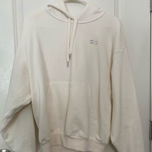 Alo Yoga Accolade Hoodie Ivory Color